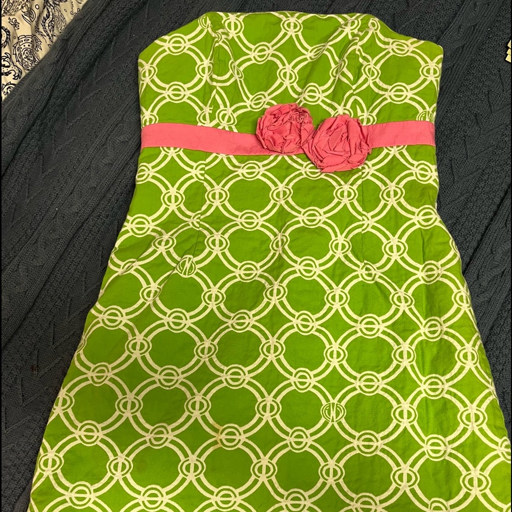 Lily Pulitzer Strapless Dress